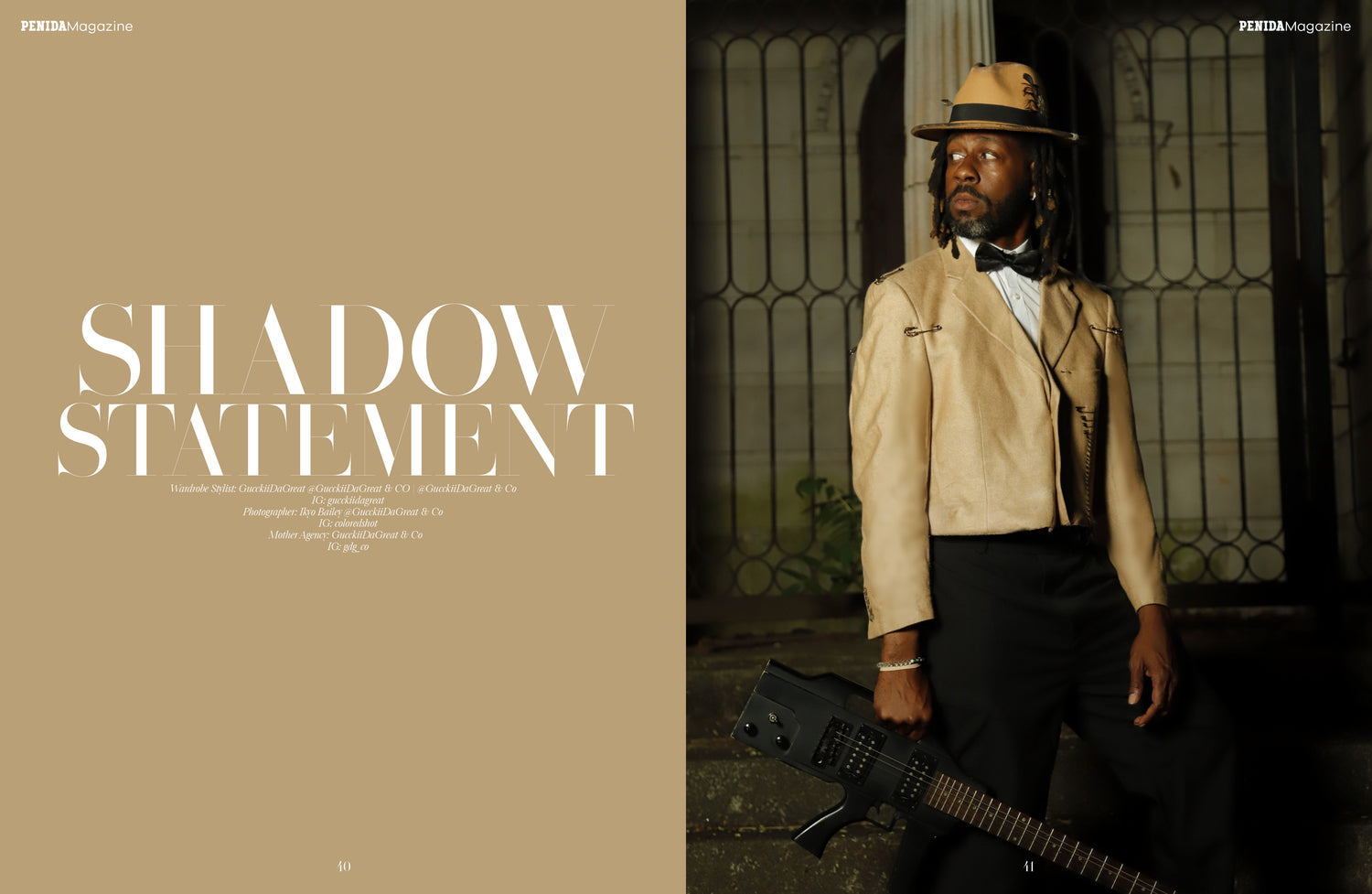Chad Piff styles by Gallery de Garde for Maison de Vie 2025 Campaign 