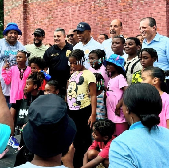 Community Event National Night Out Mayor Adams 73rd 